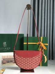 Uubags | Goyard Hirondelle bag in red 25x6x17cm - 1