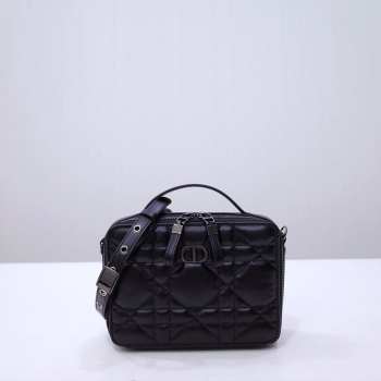 Uubags | Dior 30 Montaigne Box Bag Black 19.5x15x6cm