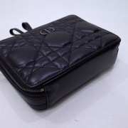 Uubags | Dior 30 Montaigne Box Bag Black 19.5x15x6cm - 6