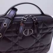 Uubags | Dior 30 Montaigne Box Bag Black 19.5x15x6cm - 2