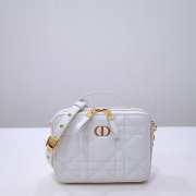 Uubags | Dior 30 Montaigne Box Bag White 19.5x15x6cm - 1