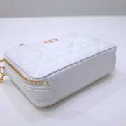 Uubags | Dior 30 Montaigne Box Bag White 19.5x15x6cm - 4