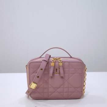 Uubags | Dior 30 Montaigne Box Bag Pink 19.5x15x6cm