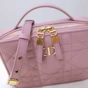 Uubags | Dior 30 Montaigne Box Bag Pink 19.5x15x6cm - 2