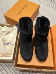 Uubags | Louis Vuitton 1AC78K Ski Aspen Platform Ankle Boot In Black  - 5