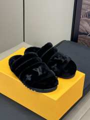 Uubags | Louis Vuitton 1ADC6H LV Sunset Flat Comfort Mule In Black - 1