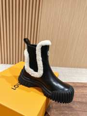 Uubags | Louis Vuitton Ruby Flat Ankle Boot In Black  - 6