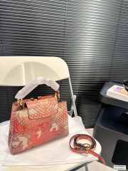 Ubags | Louis Vuitton Capucines lady bag 27x18x9cm - 5