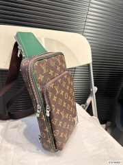 Uubags | Louis Vuitton Avenue Crossbody Bag Material Monogram Macassar Canvas 30cm - 2