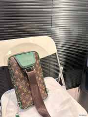 Uubags | Louis Vuitton Avenue Crossbody Bag Material Monogram Macassar Canvas 30cm - 4