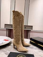 Uubags | Christian Louboutin Santia Botta 8.5cm Boots - Veau velours - Lionne - 1