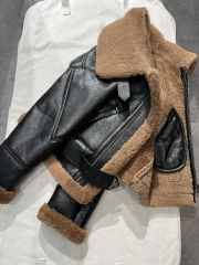 Uubags | Prada cropped shearling jacket  - 2