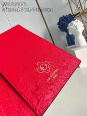 Uubags | Louis Vuitton M12219 Passport Cover In Candy Red 10x14x2.5cm - 4