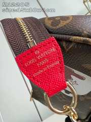 Uubags | Louis Vuitton M12205 Mini Pochette Accessoires 15.5x10.5x4cm - 4