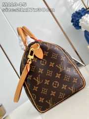 Uubags | Louis Vuitton M11945 Speedy Soft 30 Crafty Red Monogram Coated Canvas 30x21x17cm - 4