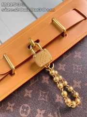 Uubags | Louis Vuitton M11533 Steamer crossbody monogram dust coated canvas bag 20x10x30cm - 2