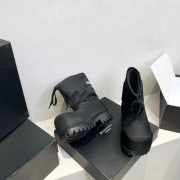 Uubags | Balenciaga Alaska Low Boot in black nylon - 5