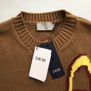 Uubags | Dior and Lewis Hamilton Sweater Brown Virgin Wool and Cashmere Intarsia - 6