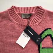 Uubags | Dior and Lewis Hamilton Sweater Pink Virgin Wool and Cashmere Intarsia - 4