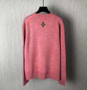 Uubags | Dior and Lewis Hamilton Sweater Pink Virgin Wool and Cashmere Intarsia - 3