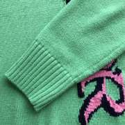 Uubags | Dior and Lewis Hamilton Sweater Green Virgin Wool and Cashmere Intarsia - 5