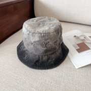 Uubags | Louis Vuitton denim bucket hat in black/blue - 3