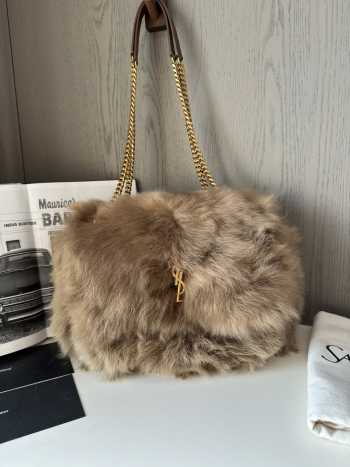 Uubags | YSL Niki large in shearling bag 32x23x9cm