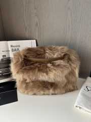 Uubags | YSL Niki large in shearling bag 32x23x9cm - 3