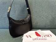 Uubags | Valentino hobo black bag 24x30x3cm - 2