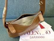 Uubags | Valentino hobo brown bag 24x30x3cm - 3