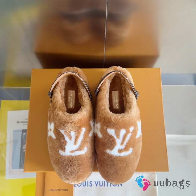 Uubags | Louis Vuitton 1ADC2W Aspen Comfort Clog In Brown 4cm - 1