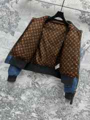 Uubags | Louis Vuitton 1AGBUG Denim Print Cropped Puffer Jacket  - 6