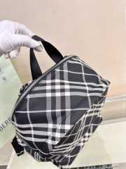 Uubags | Burberry Check Backpack In Black/calico 35x14x41cm - 6