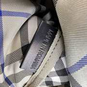 Uubags | Burberry Check Backpack In Lichen 35x14x41cm - 3