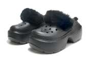 Uubags | 2307 Crocs Igloo low-top rabbit fur cotton shoes - 6