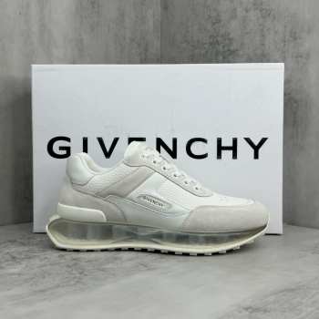 Uubags | Givenchy sneakers lightweight and technical transparent sole in white