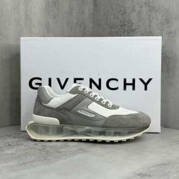 Uubags | Givenchy sneakers lightweight and technical transparent sole in grey/white