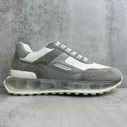 Uubags | Givenchy sneakers lightweight and technical transparent sole in grey/white - 2