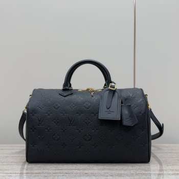 Uubags | Louis Vuitton M47186 Speedy Soft Bag In Black 30x17x21cm