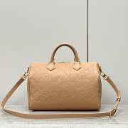 Uubags | Louis Vuitton M47186 Speedy Soft Bag In Beige 30x17x21cm - 1