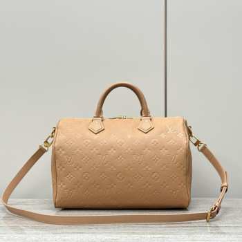 Uubags | Louis Vuitton M47186 Speedy Soft Bag In Beige 30x17x21cm