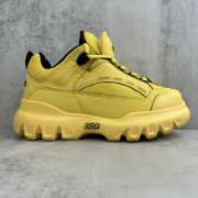 Uubags | Dior And Lewis Hamilton Snow Derby Shoe In Yellow 4.5cm - 4