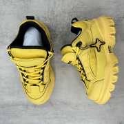 Uubags | Dior And Lewis Hamilton Snow Derby Shoe In Yellow 4.5cm - 3