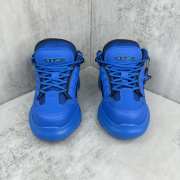 Uubags | Dior And Lewis Hamilton Snow Derby Shoe In Blue 4.5cm - 2