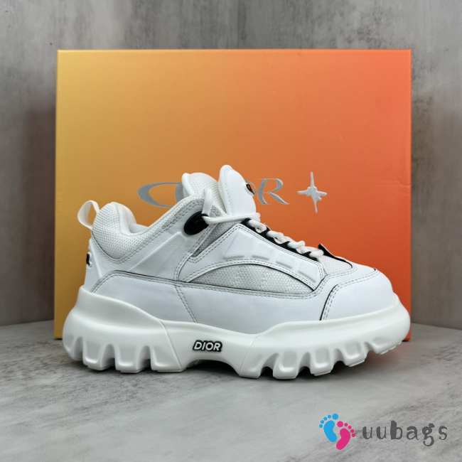 Uubags | Dior And Lewis Hamilton Snow Derby Shoe In White 4.5cm - 1