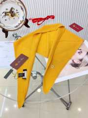 Uubags | Loro Piana Cashmere Scarf In Yellow - 1