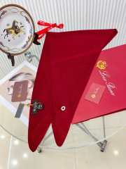 Uubags | Loro Piana Cashmere Scarf In Red - 2