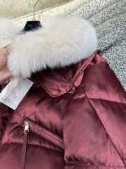 Uubags | MaxMara Down Jackets Fur Collar In Red - 6