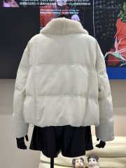 Uubags | Miu Miu Down Jackets Fur Collar In White - 2