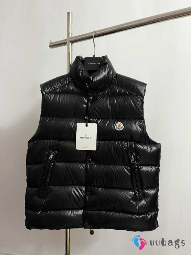 Uubags | Moncler Tibb Men's Down Vest In Black  - 1